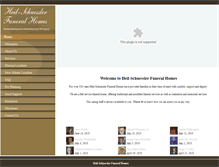 Tablet Screenshot of heilschuessler.com